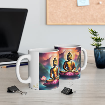 Buddha Mug, Zen, Coffee Mug, Tea Mug, Gift