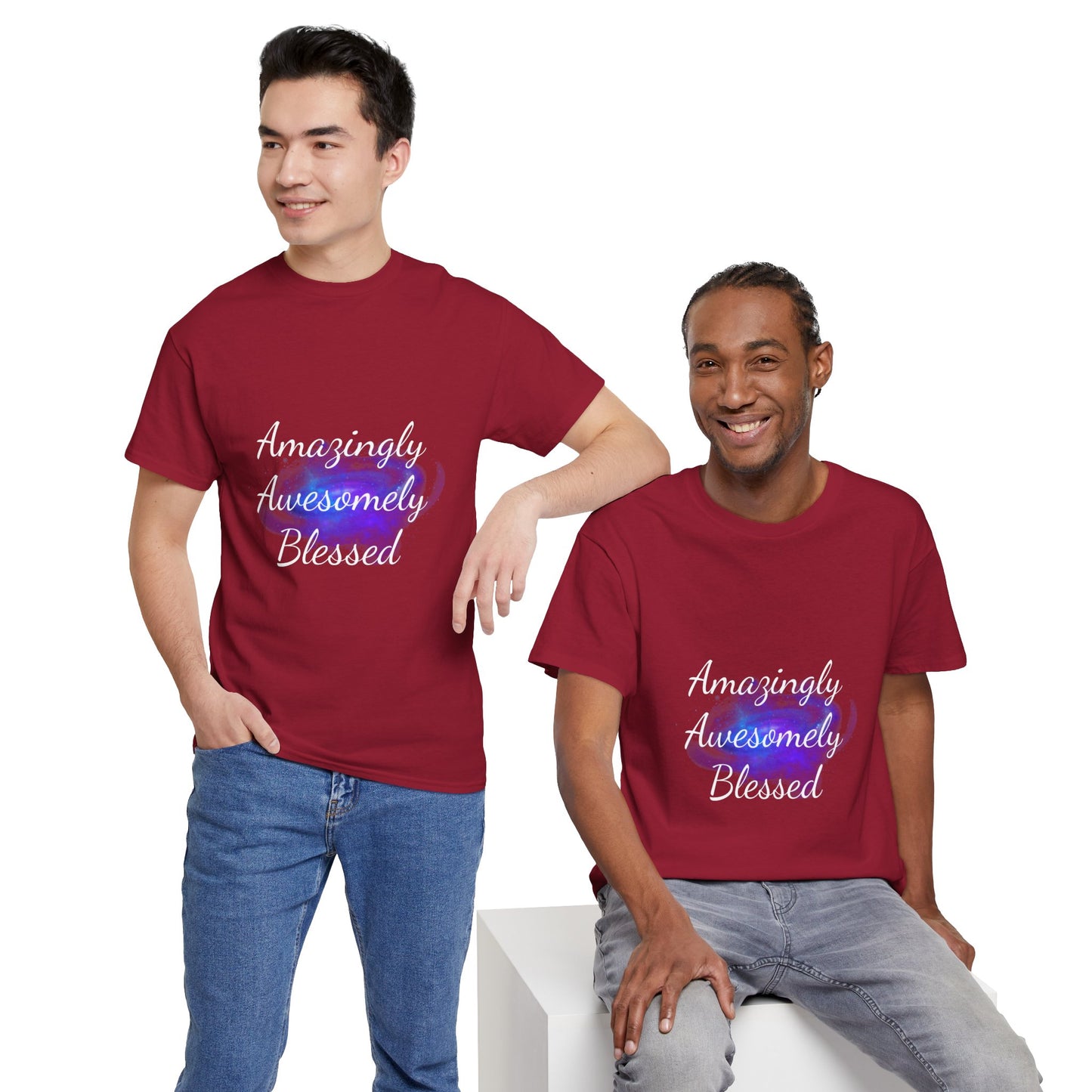 Amazingly Awesomely Blessed T-shirt - Inspirational T-shirt, Holiday Gift