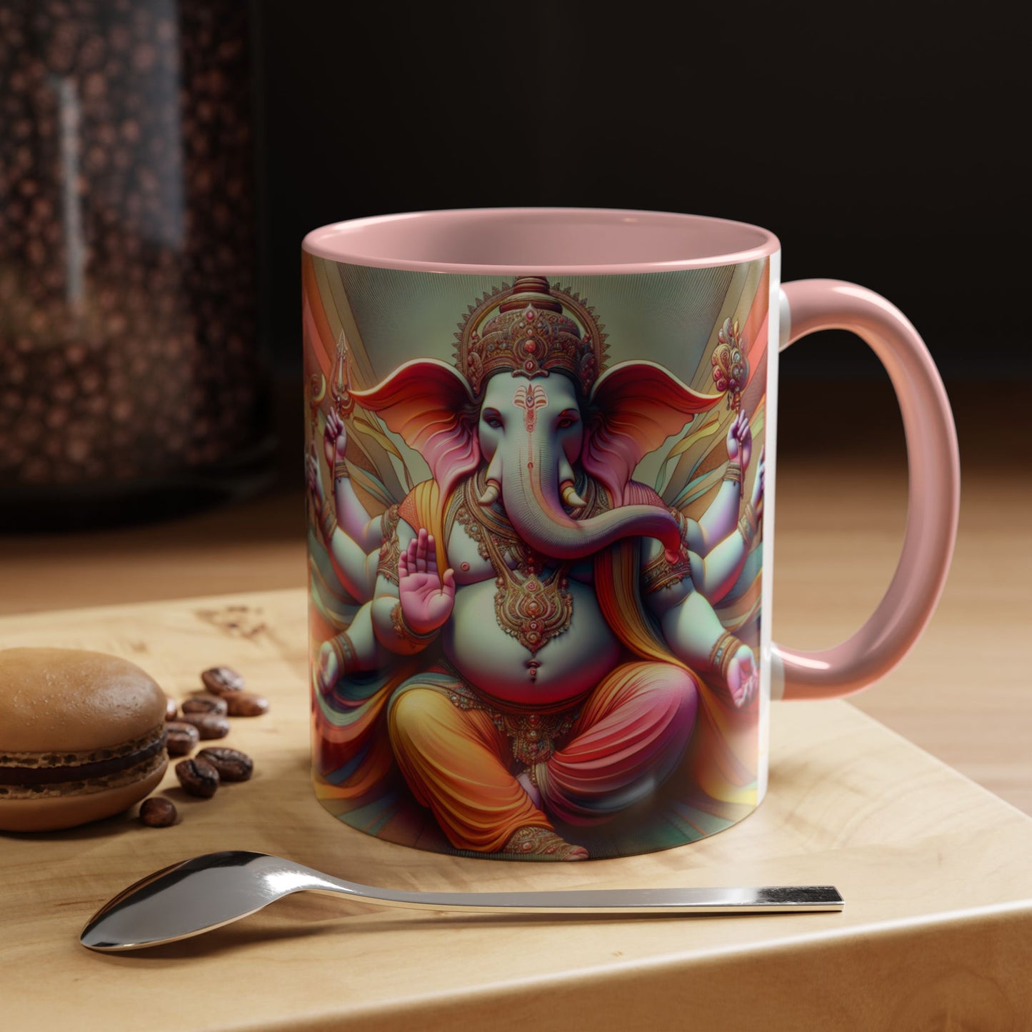 Lord Ganesha  – Spiritual Coffee Mug for New Beginnings, Prosperity & Positive Energy