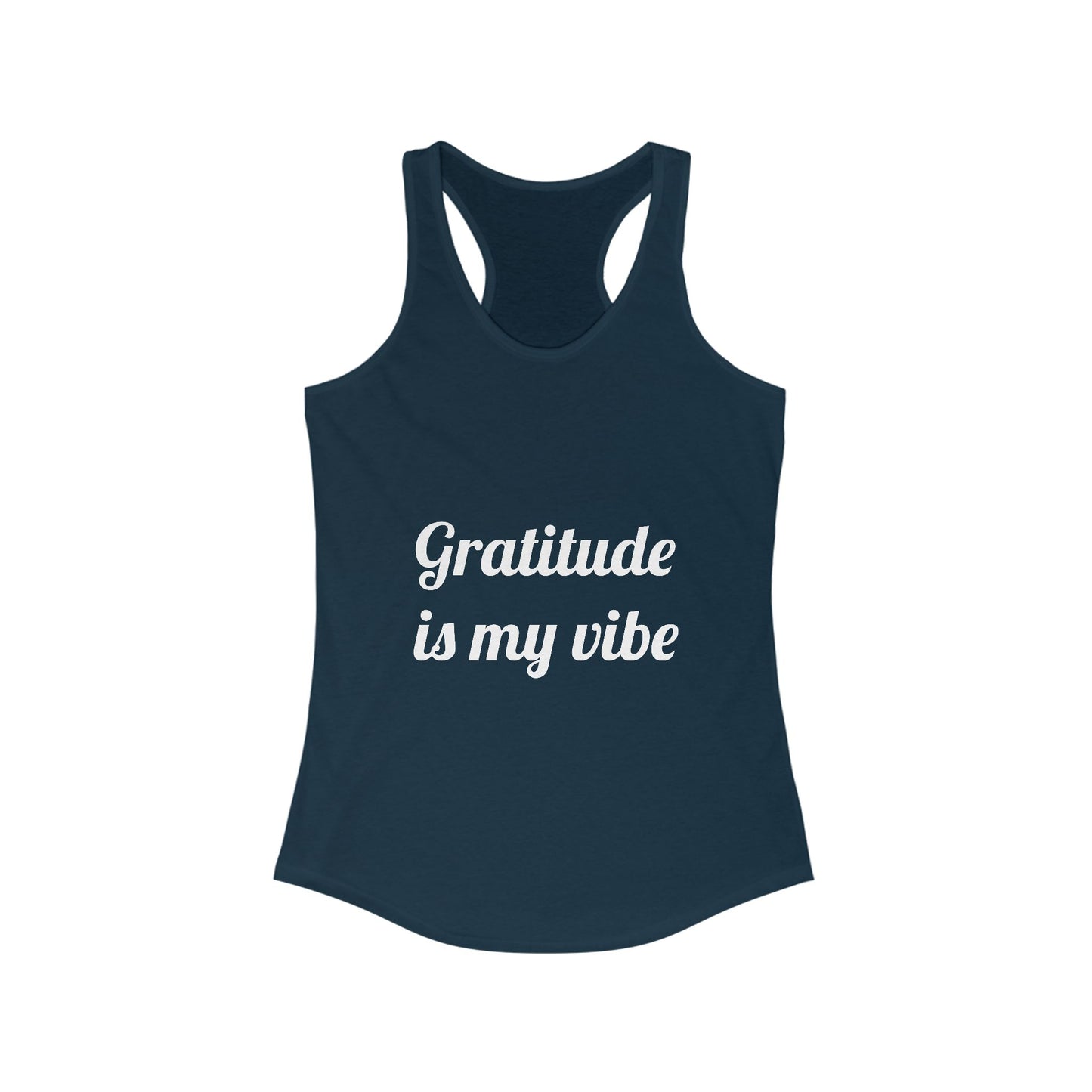 “Gratitude is My Vibe” Tank Top – Affirm It in Style