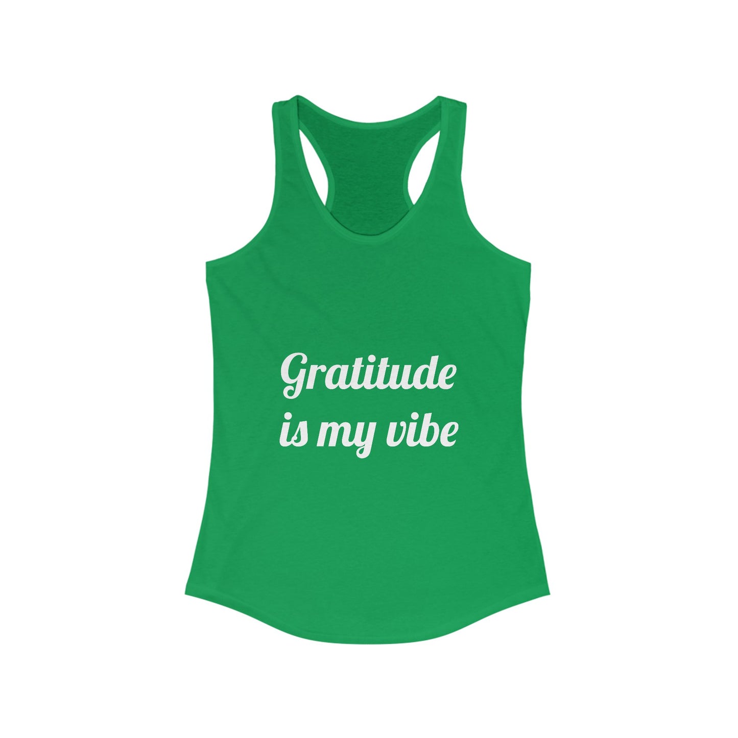 “Gratitude is My Vibe” Tank Top – Affirm It in Style