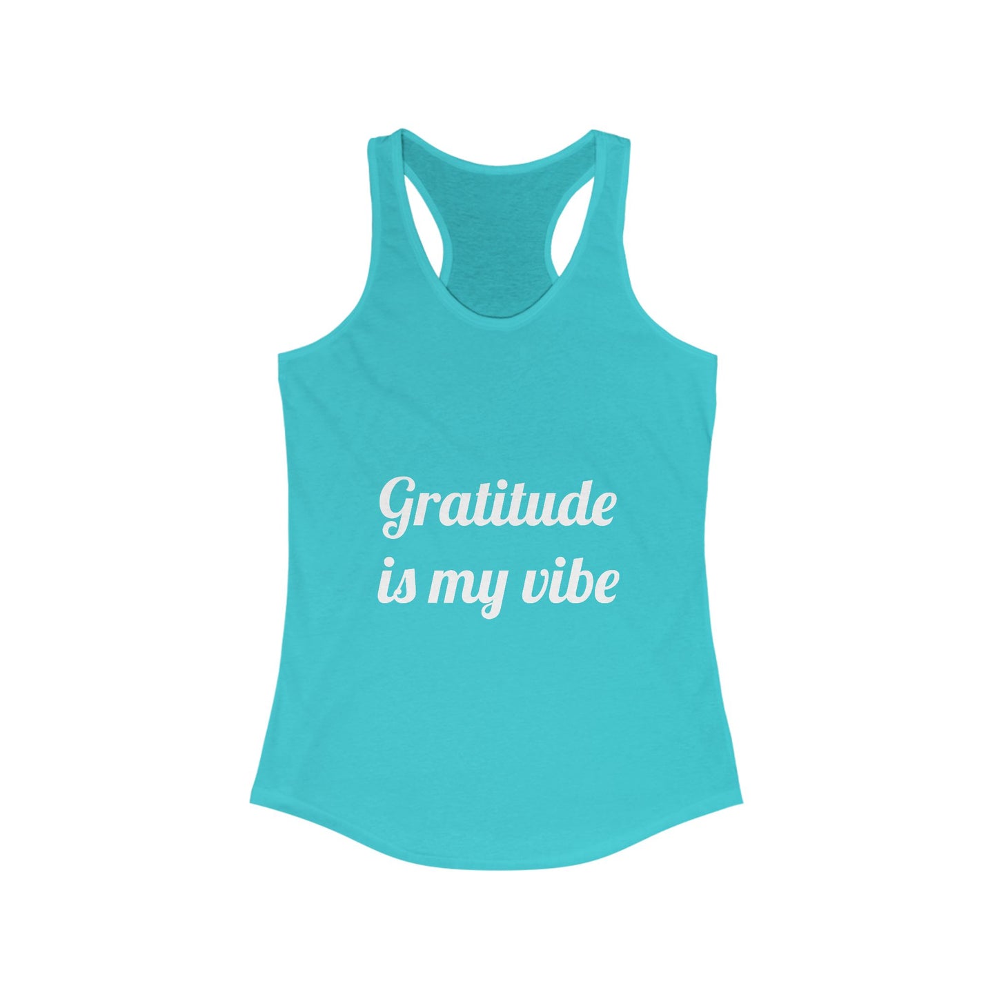 “Gratitude is My Vibe” Tank Top – Affirm It in Style