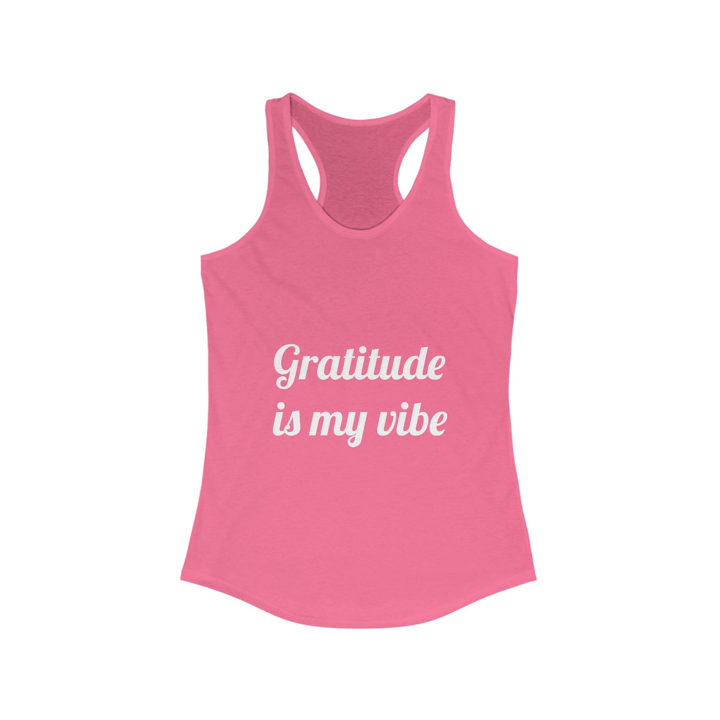 “Gratitude is My Vibe” Tank Top – Affirm It in Style