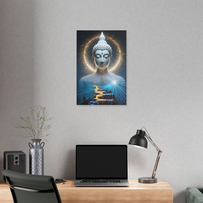 Buddha Canvas – Zen Wall Art for Home, Office or Sacred Space