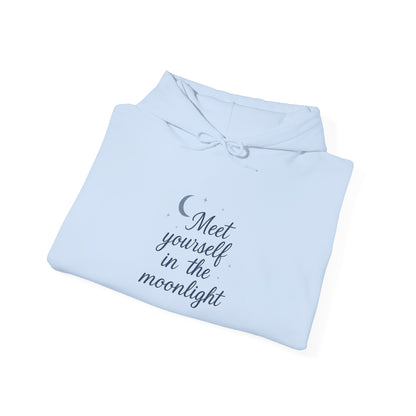 Meet Yourself in the Moonlight – Spiritual Moon Hoodie