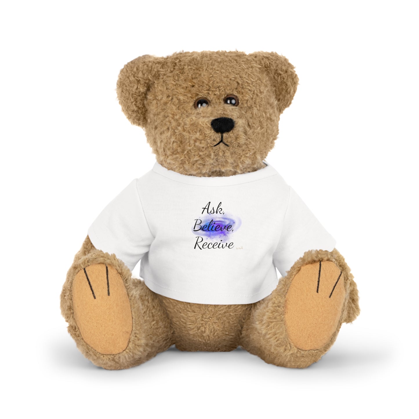 Plush Toy, Bear Toy, Ask Believe Receive, Law of attraction, Positive Mindset, Gift, Kids, Holiday Season