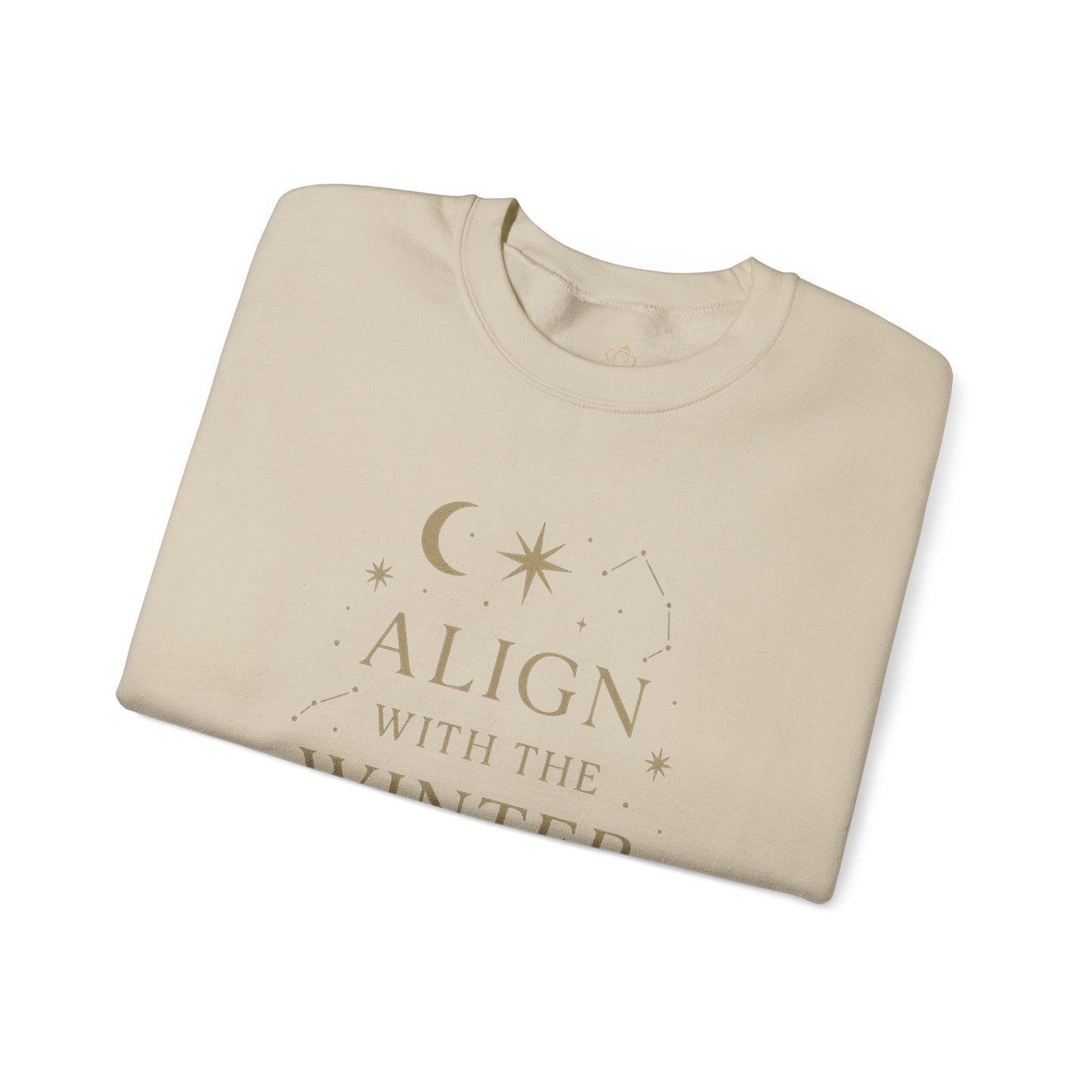 Align with the Winter Stars – Celestial Holiday Sweatshirt | Spiritual Winter Vibes