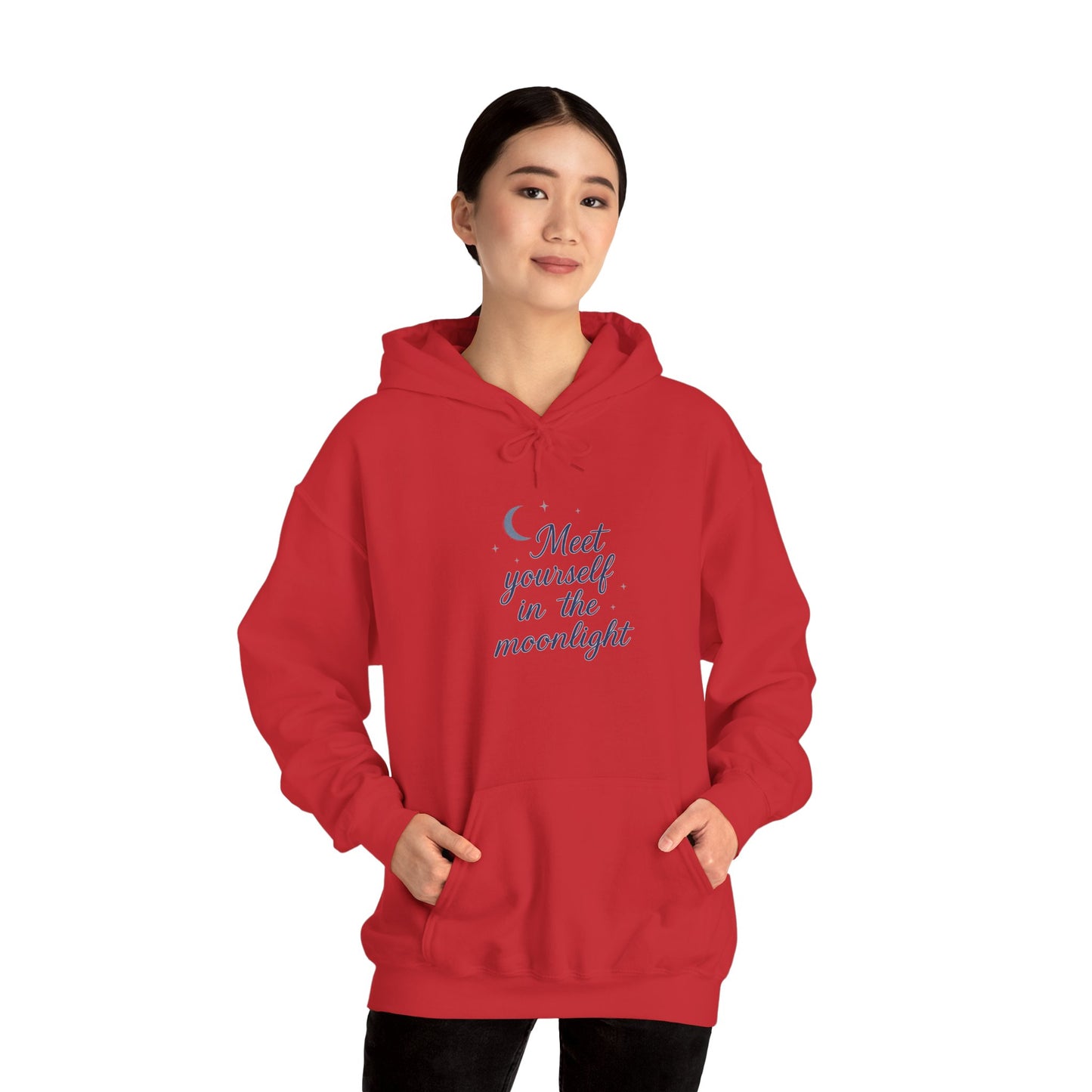Meet Yourself in the Moonlight – Spiritual Moon Hoodie