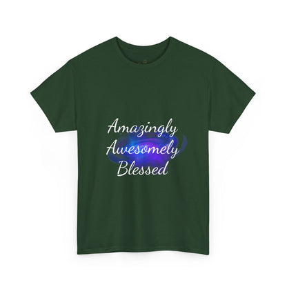 Amazingly Awesomely Blessed T-shirt - Inspirational T-shirt, Holiday Gift