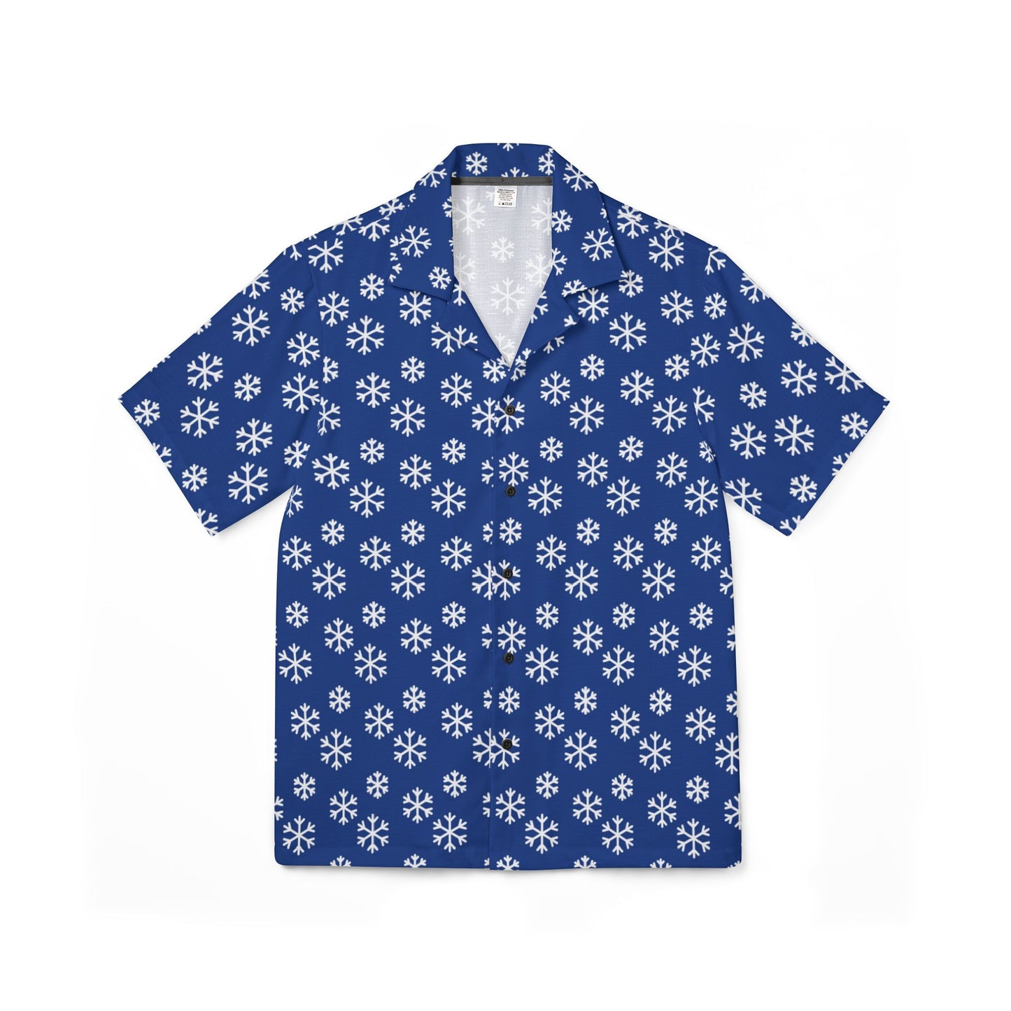 Blue Snowflake Shirt For Christmas Time or a  Party