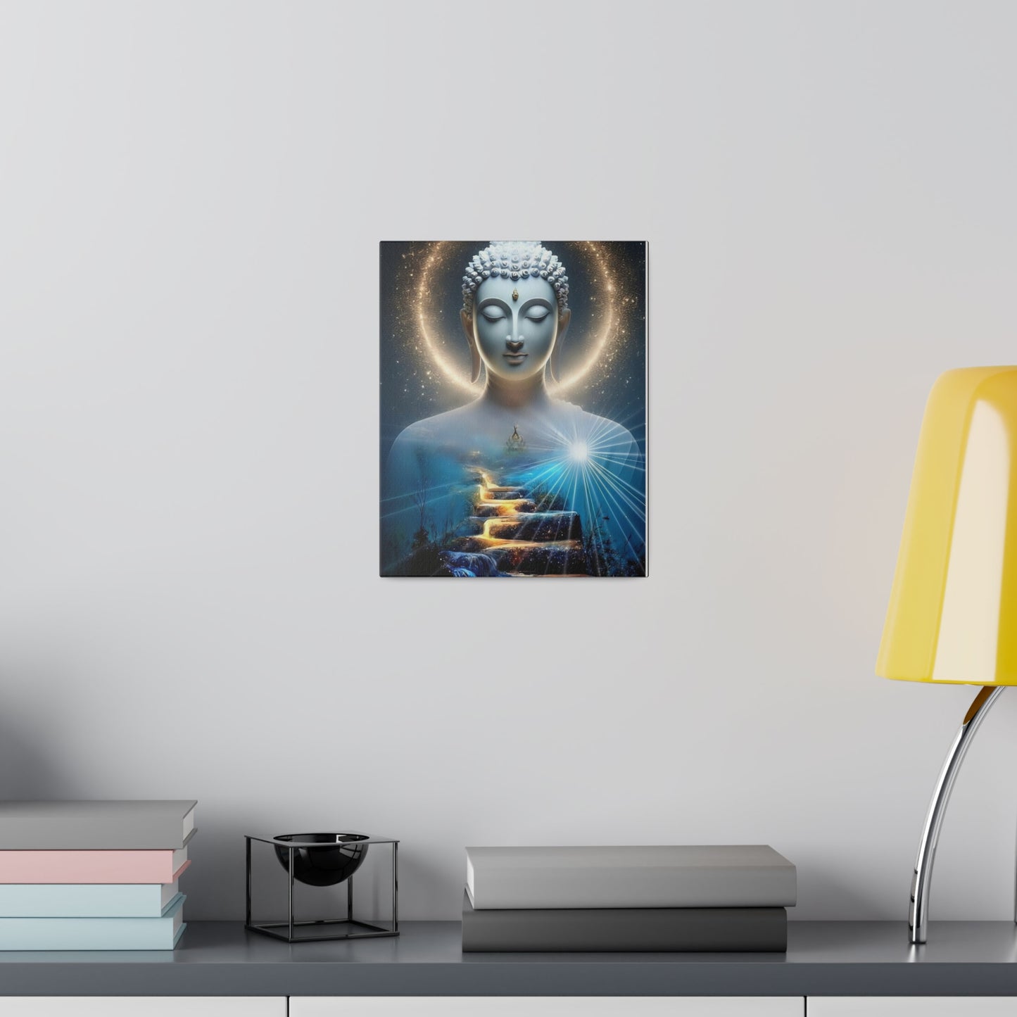 Buddha Canvas - Zen Space, Office Room, Peaceful, Gift Idea, Inspirational, Birthday, Thanksgiving