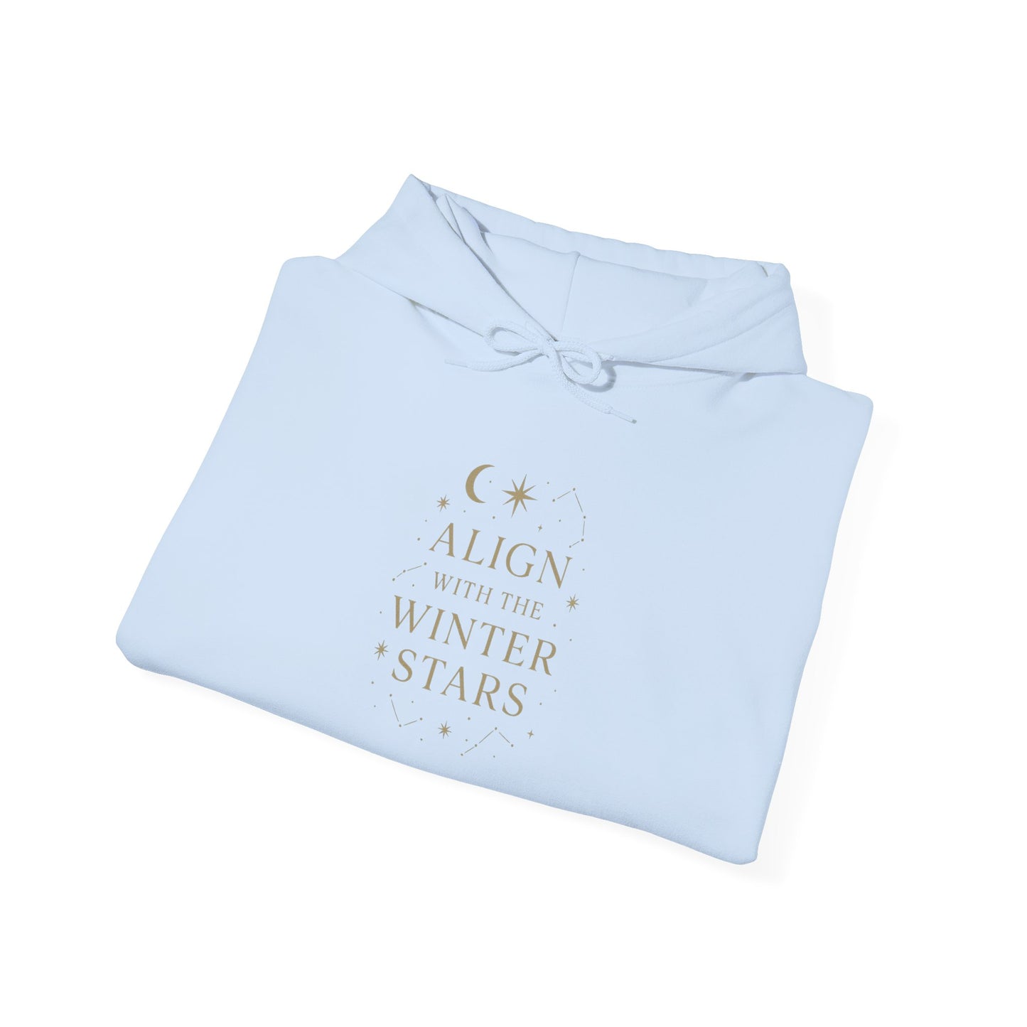 Align with the Winter Stars – Celestial Spiritual Hoodie