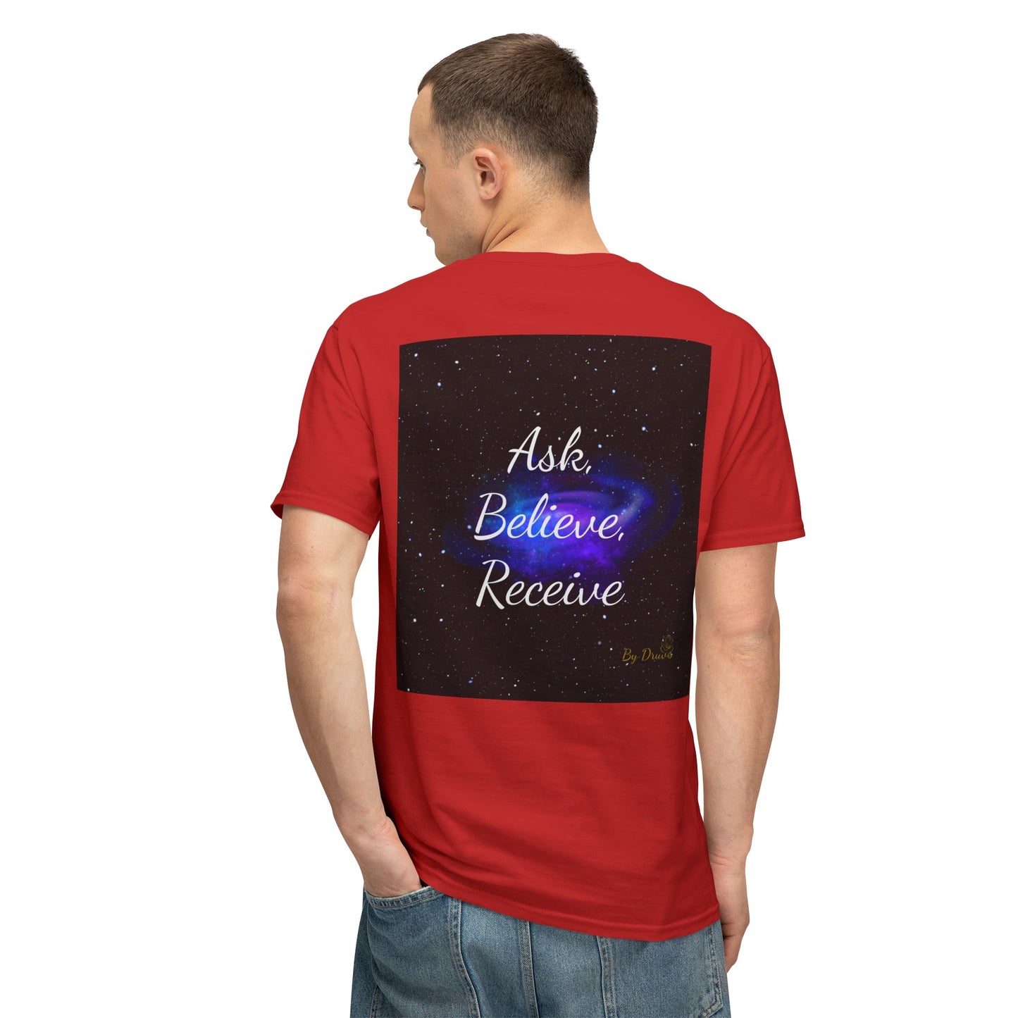 T-Shirt, Cotton, Unisex, Ask, Believe, Receive, Law of Attraction