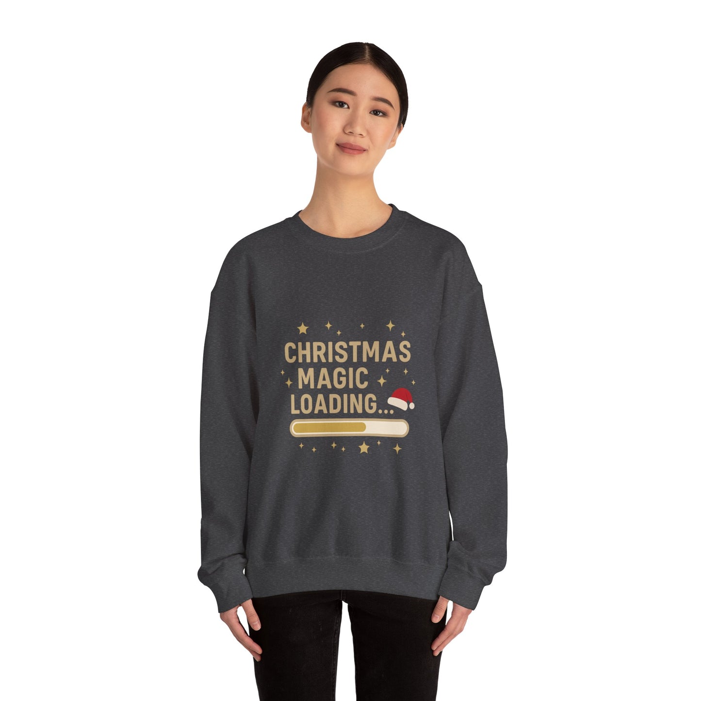 Christmas Magic Loading Sweatshirt – Cozy Holiday Vibes