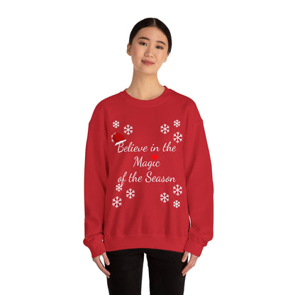 Christmas Sweatshirt, Ugly Christmas Sweater, Holiday Season, Xmas Cheer, Magic of the Season, Gifts