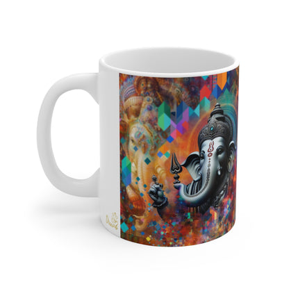 Lord Ganesh Mug, Ganesh, Diwali, Gift Ideas, Hindu Gods