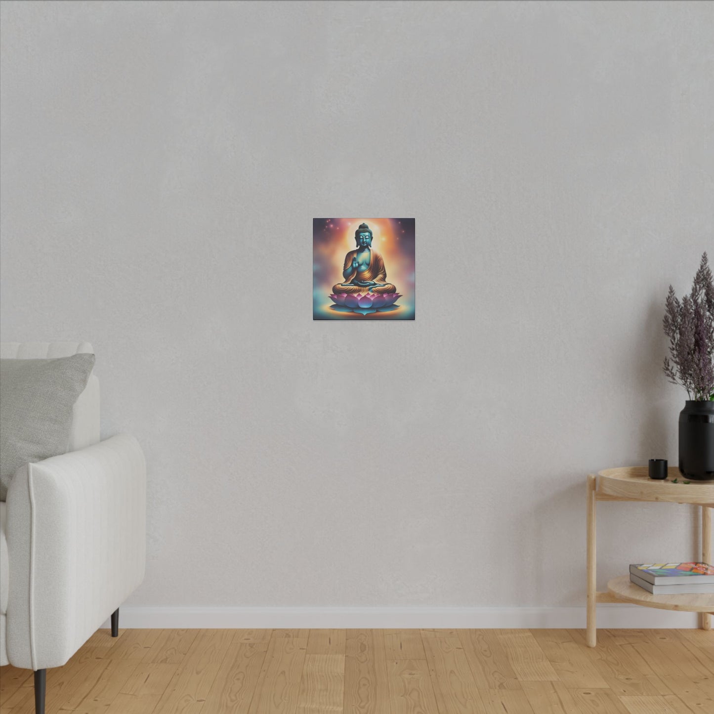 Buddha Canvas - Zen Space, Office Room, Peaceful, Gift Idea