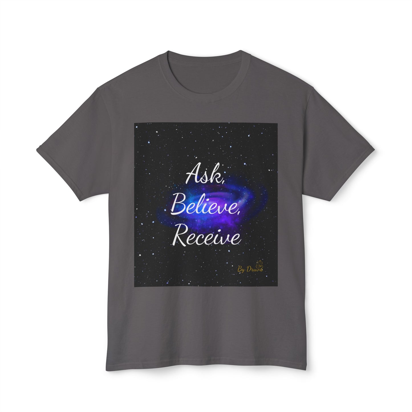 T-Shirt, Cotton, Unisex, Ask, Believe, Receive, Law of Attraction