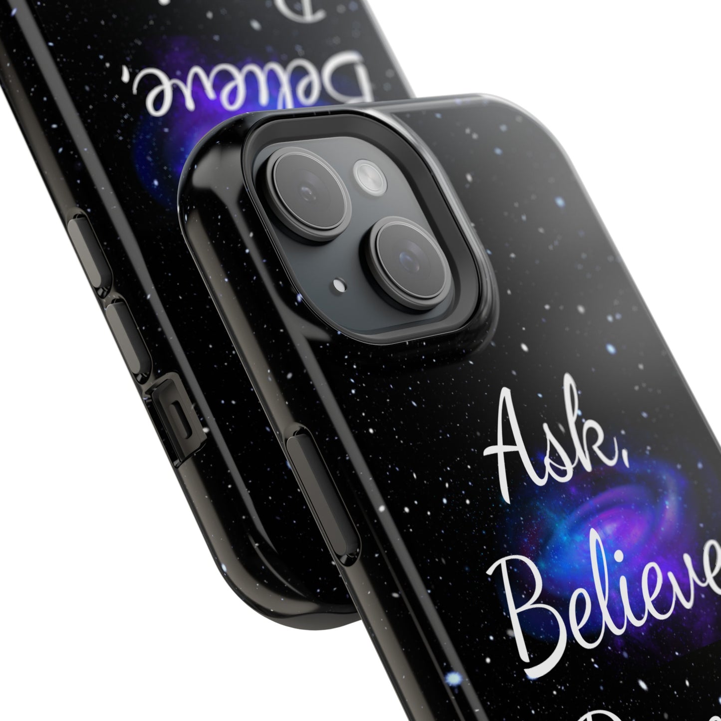 iPhone Magnetic Case, Ask, Believe Receive, Law of Attraction