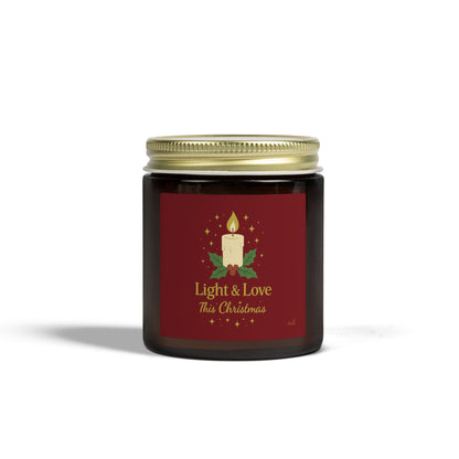 Light & Love – Christmas Edition Soy Candle (Limited Holiday Scents)
