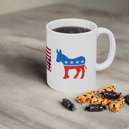 Democratic USA 24 Mug, US Elections, Mug, Proud Democrat