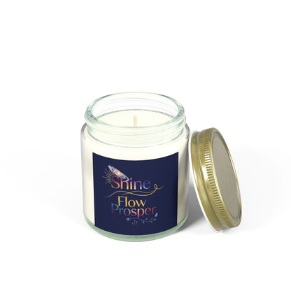 Shine Flow Prosper – Luxe Cosmic Scented Candle