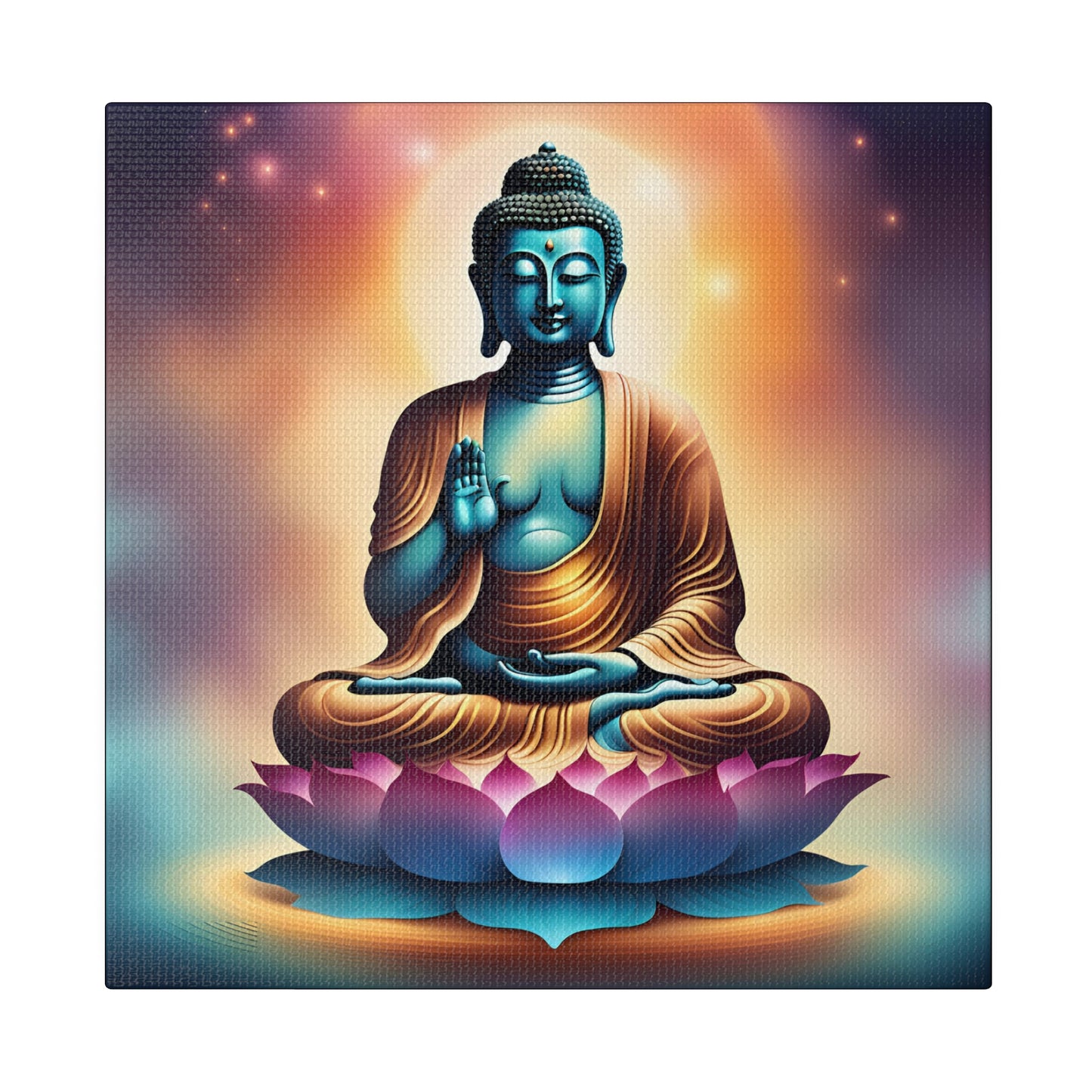 Buddha Canvas - Zen Space, Office Room, Peaceful, Gift Idea