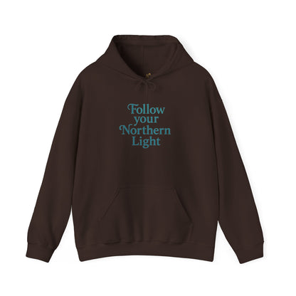 Follow Your Northern Light – Inspirational Winter Hoodie