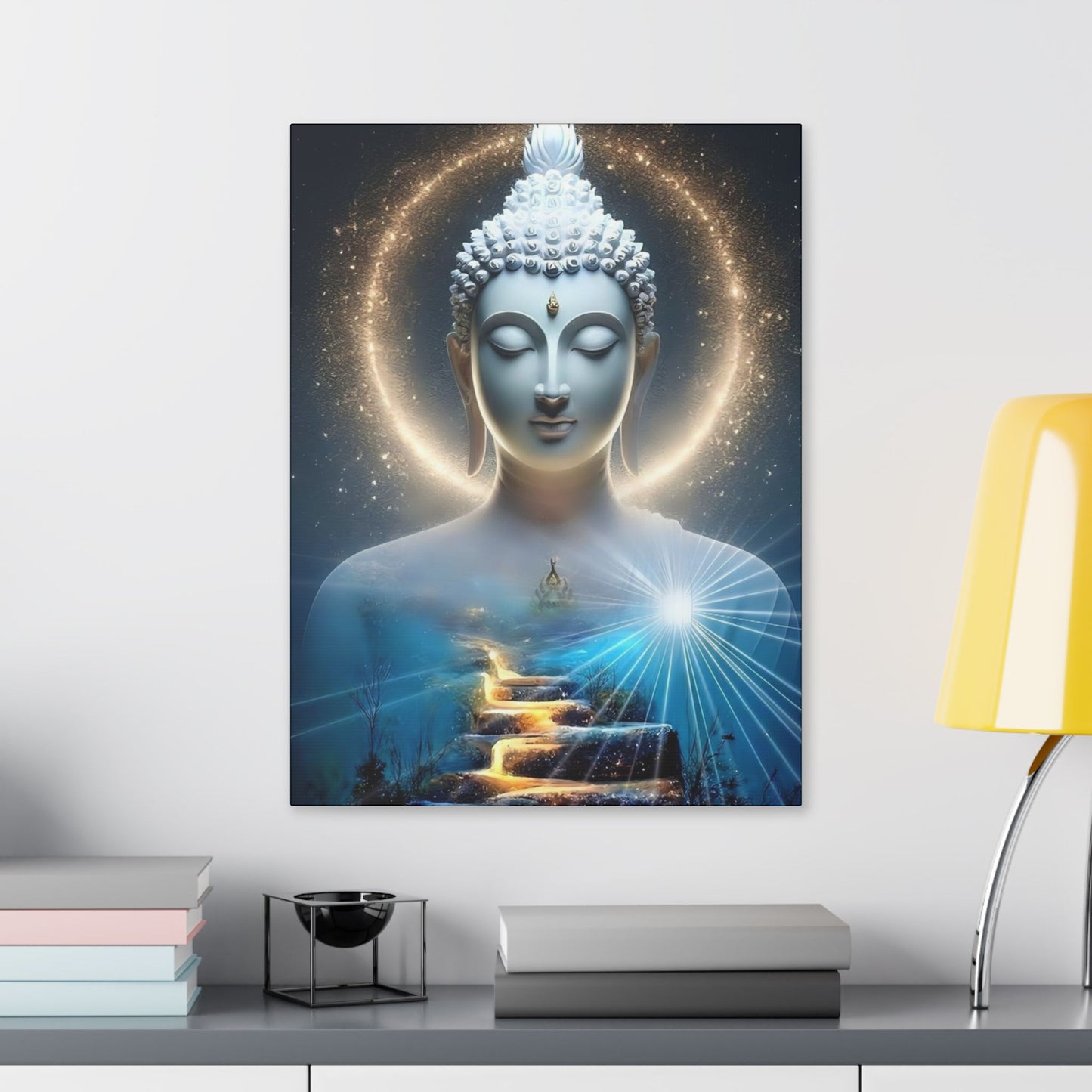 Buddha Canvas – Zen Wall Art for Home, Office or Sacred Space