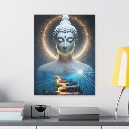 Buddha Canvas – Zen Wall Art for Home, Office or Sacred Space
