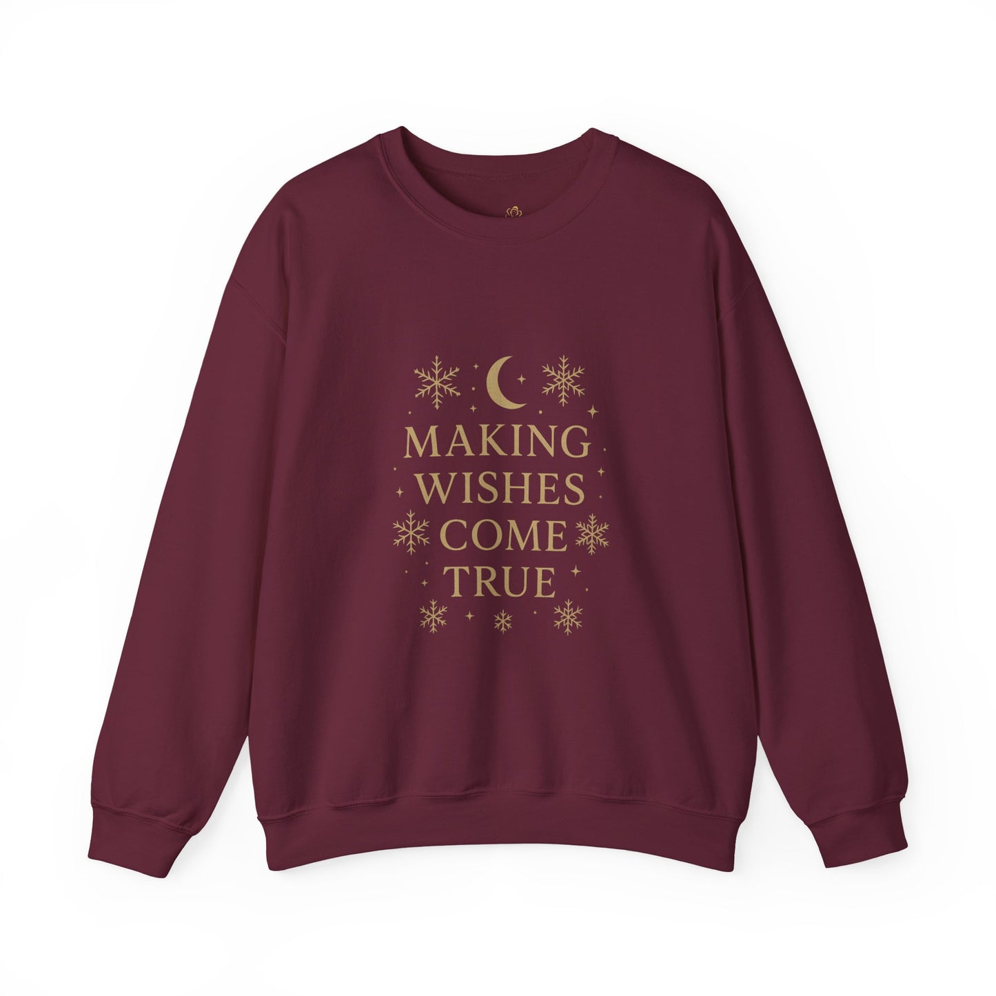 Making Wishes Come True – Celestial Snowflake Sweatshirt