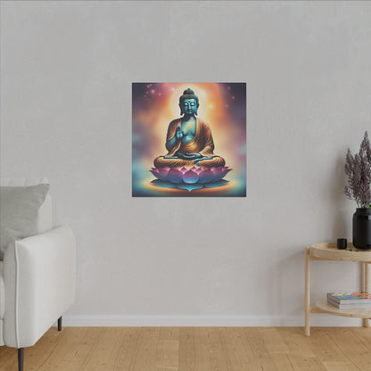 Buddha Canvas - Zen Space, Office Room, Peaceful, Gift Idea