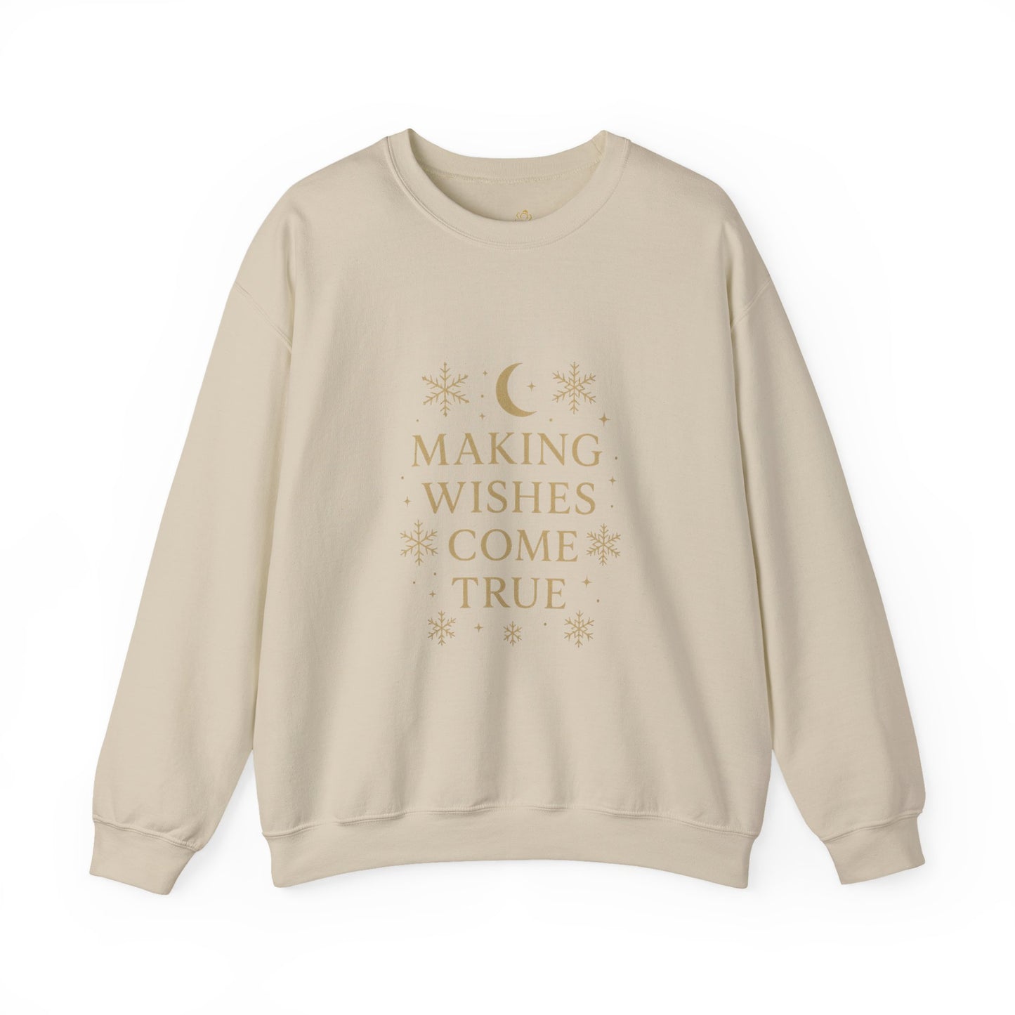 Making Wishes Come True – Celestial Snowflake Sweatshirt