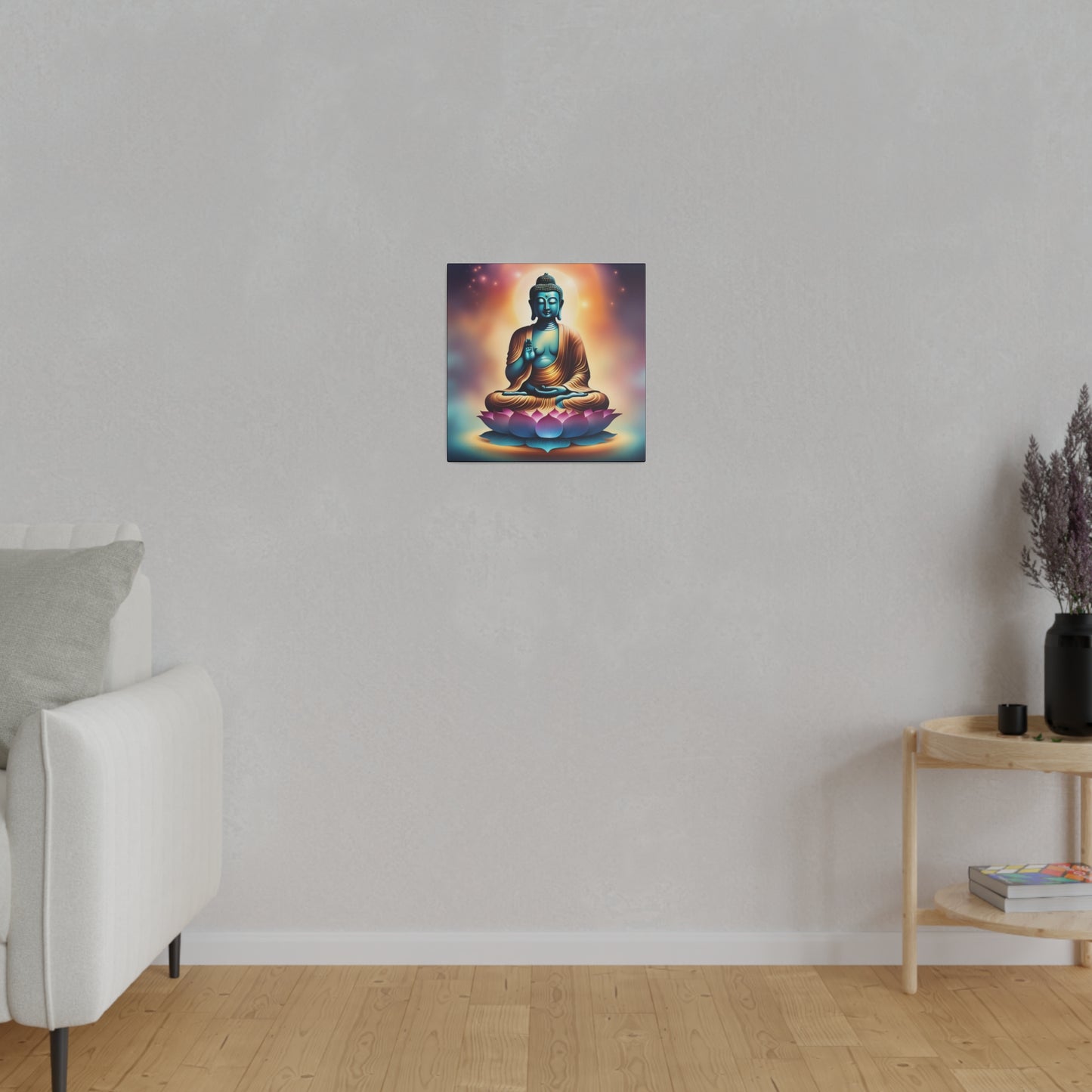 Buddha Canvas - Zen Space, Office Room, Peaceful, Gift Idea