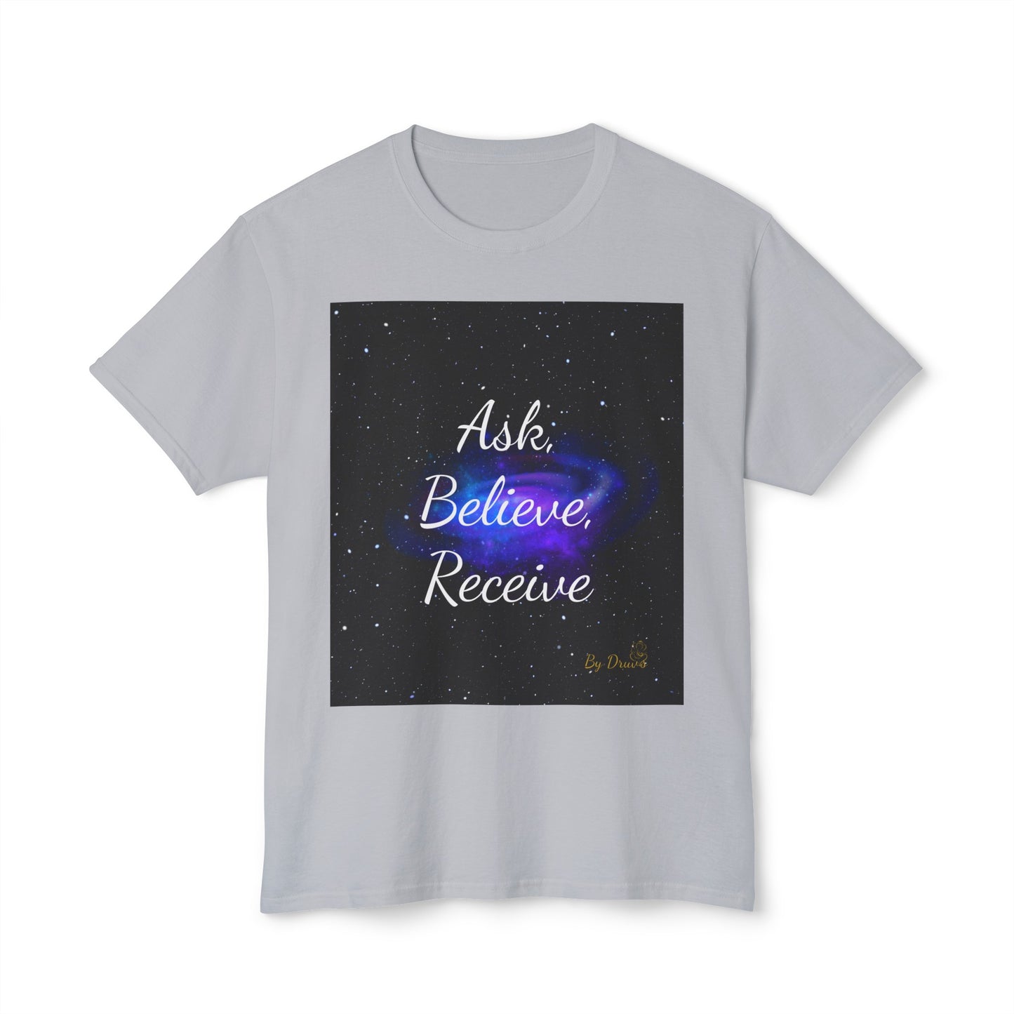 T-Shirt, Cotton, Unisex, Ask, Believe, Receive, Law of Attraction