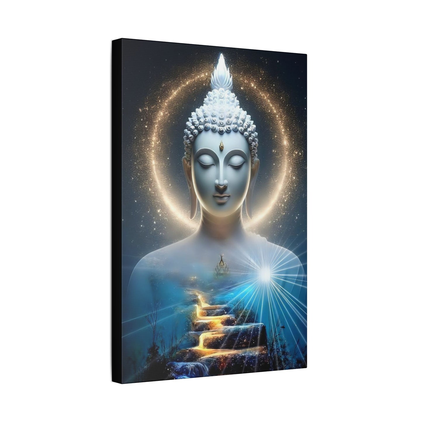 Buddha Canvas – Zen Wall Art for Home, Office or Sacred Space