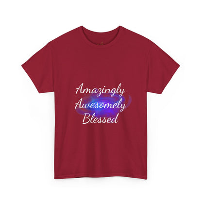 Amazingly Awesomely Blessed T-shirt - Inspirational T-shirt, Holiday Gift