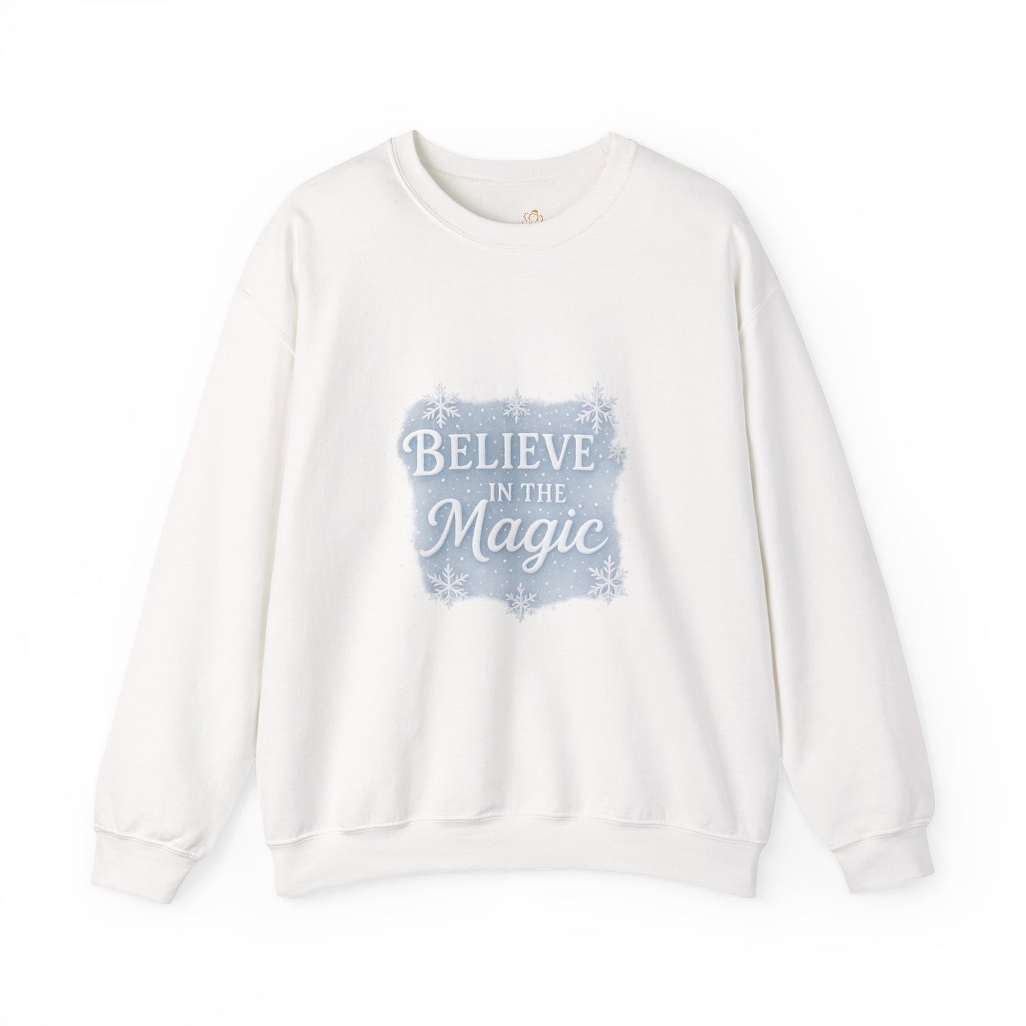 Believe in the Magic Winter Sweatshirt – Unisex Cozy Christmas Crewneck