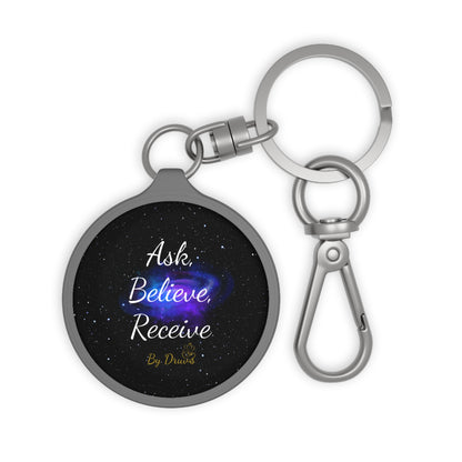 Keyring Tag - Ask Believe Receive, Law of attraction