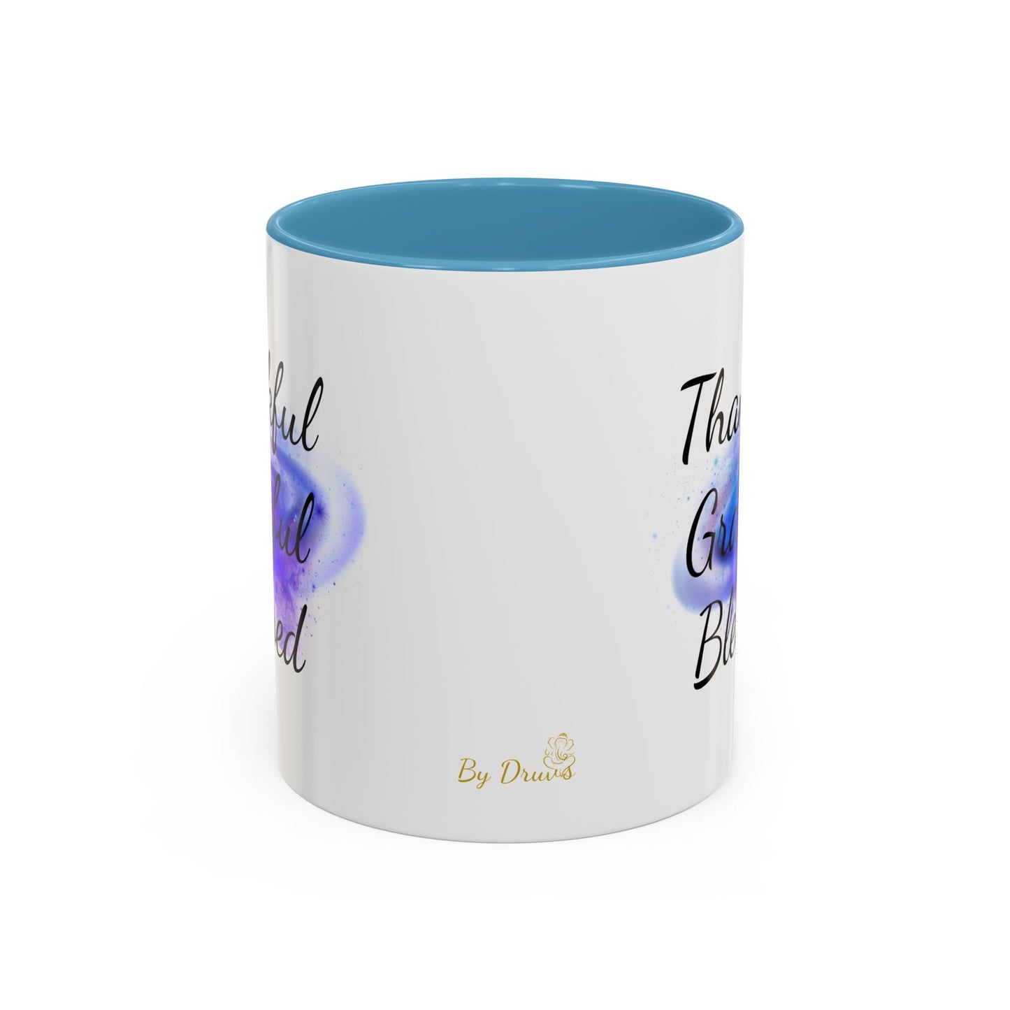 Two Tone Inspirational Mug, Gratitude Mug - Druvs