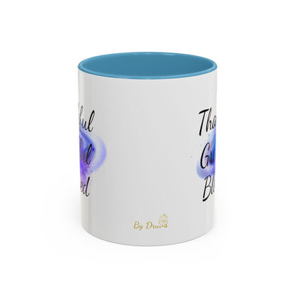 Two Tone Inspirational Mug, Gratitude Mug - Druvs