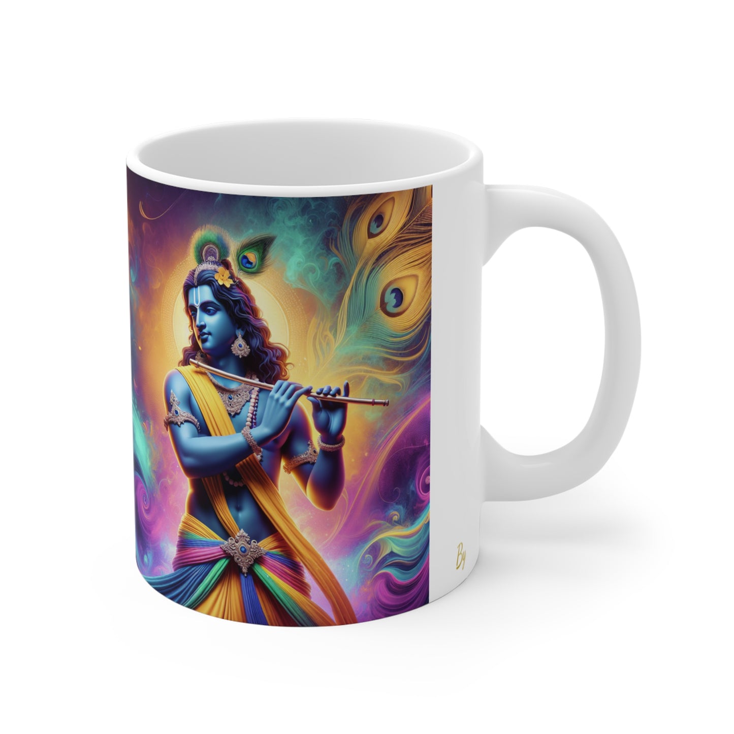 Krishna Mug, Everyday Mug, Spiritual Mug, Coffee Mug, Tea Mug, Inspirational Mug