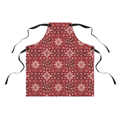 Christmas Star Snowflake Apron