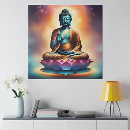 Buddha Canvas - Zen Space, Office Room, Peaceful, Gift Idea