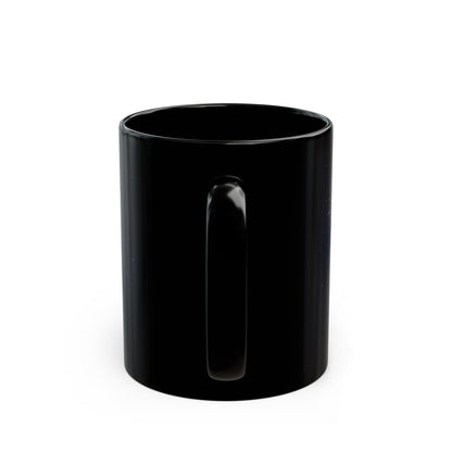 Shine Flow Prosper Mug – Cosmic Manifestation Black Edition | By Druvs