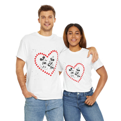 Mickey & Minnie Heart Tee - Disney Inspired