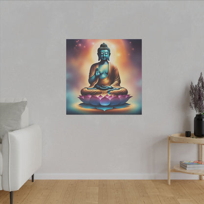 Buddha Canvas - Zen Space, Office Room, Peaceful, Gift Idea