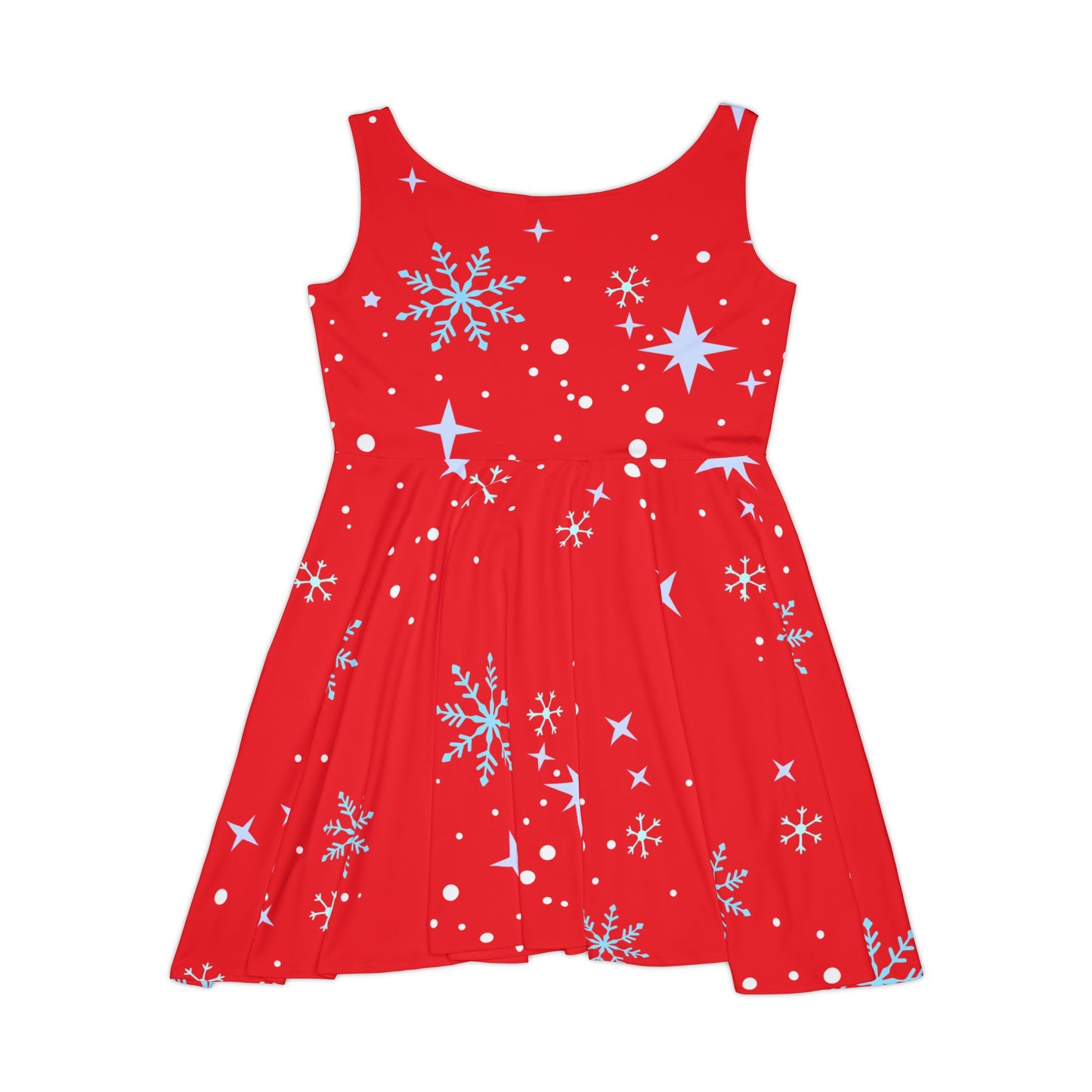 Red Snowflake Dress, Winter Season, Holiday Season, Dresses, Gifts for her