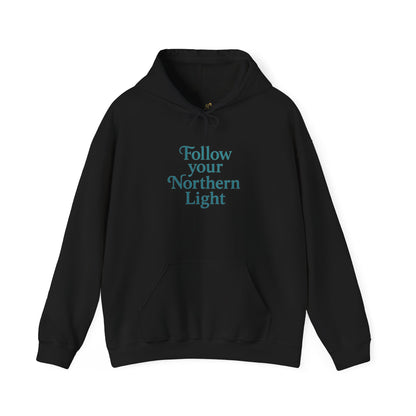 Follow Your Northern Light – Inspirational Winter Hoodie