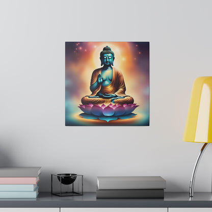 Buddha Canvas - Zen Space, Office Room, Peaceful, Gift Idea